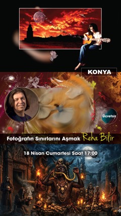 REHA BİLİR’DEN “FOTOĞRAFTA SINIRLARI AŞMAK” SEMİNERİ